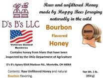 Honey - Bourbon  1 lb/454 g