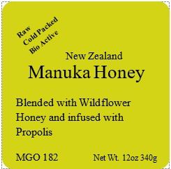 Honey - Manuka Blend 12oz/340 g