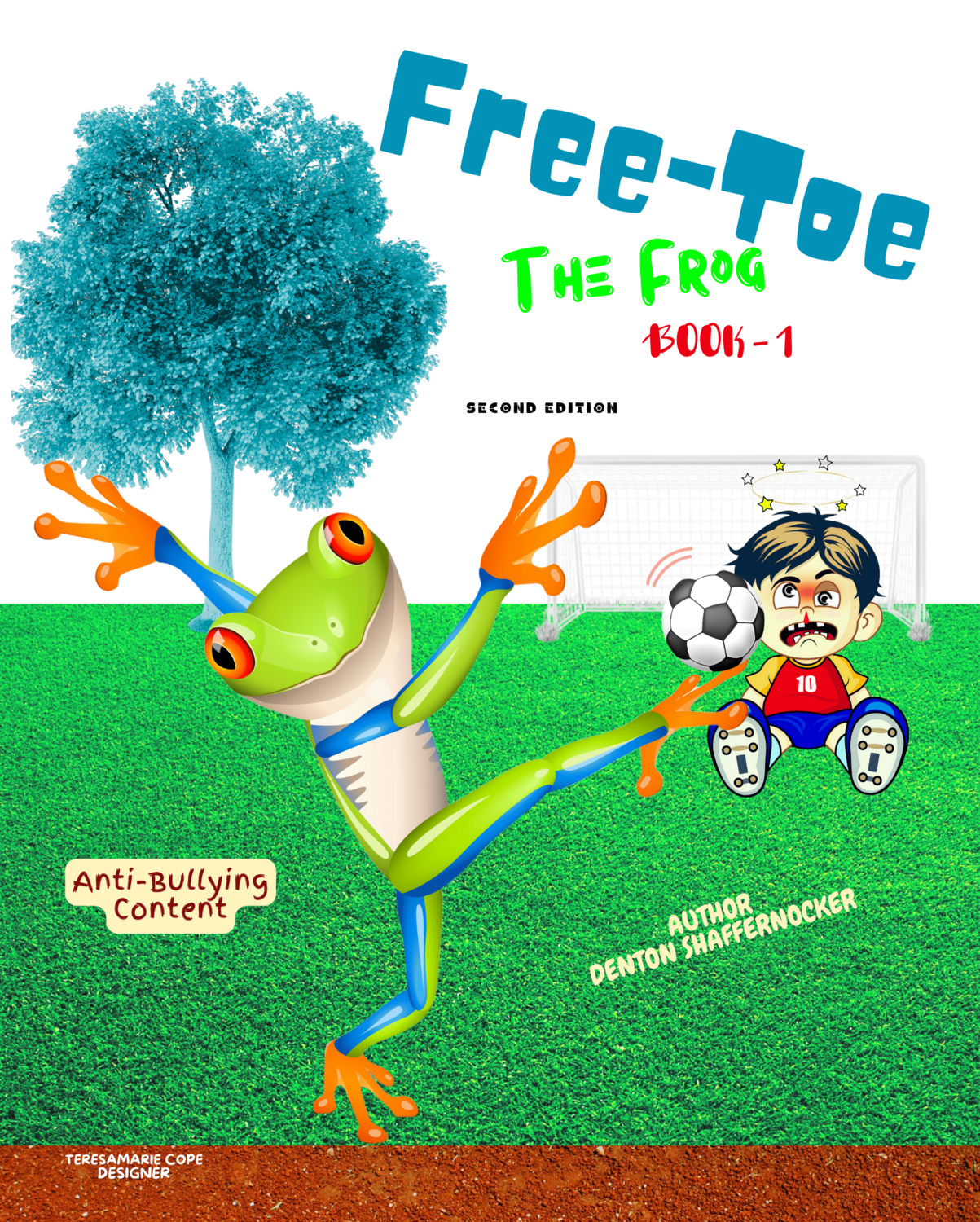 Free-Toe The Frog - Book 1 - Paperback Book