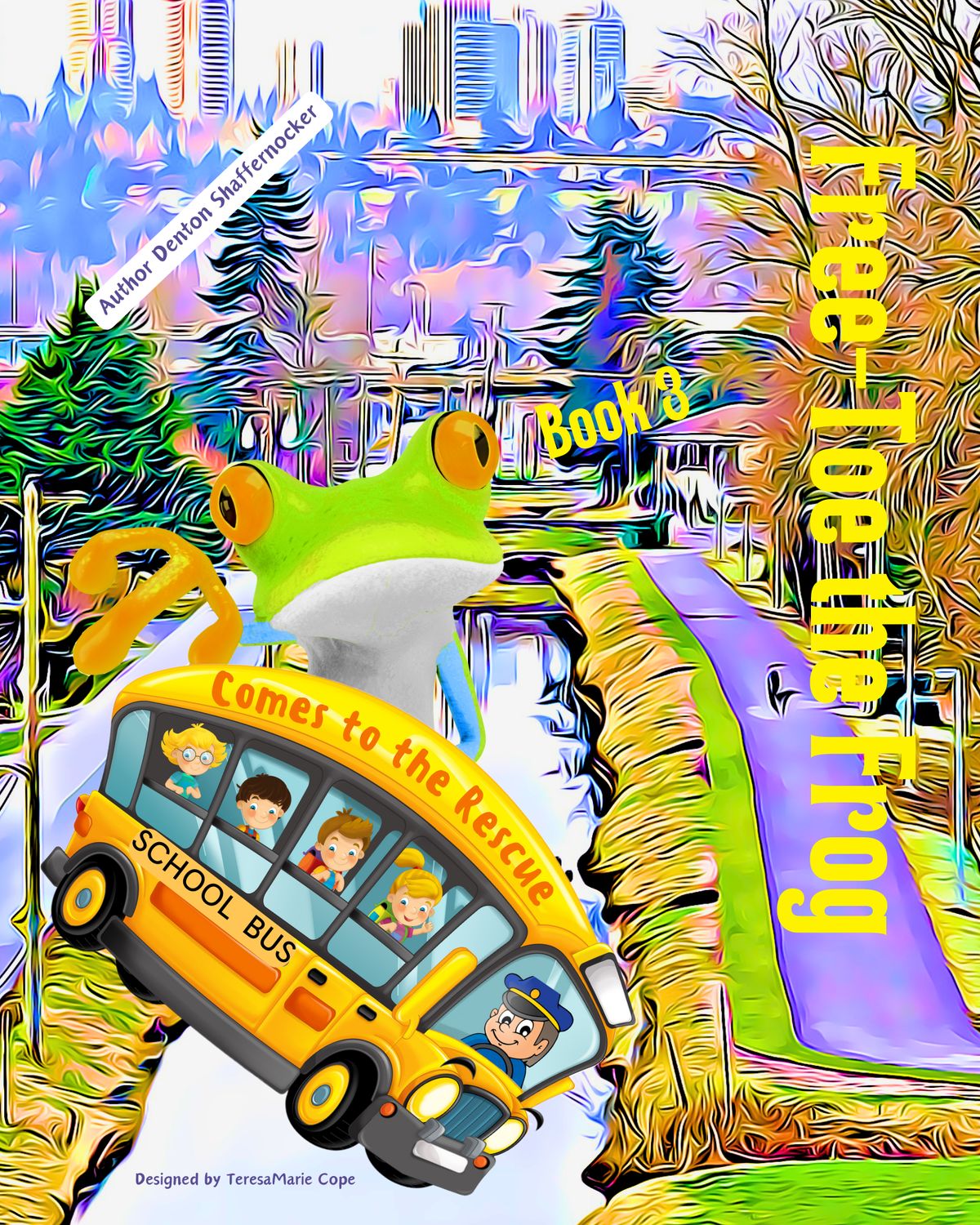 Free-Toe The Frog Comes To The Rescue - Book 3  -  Paperback Book