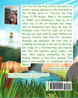 Author Denton Shaffernocker's Book #3_Free-Toe the Frog Comes to the Rescue_eBook
