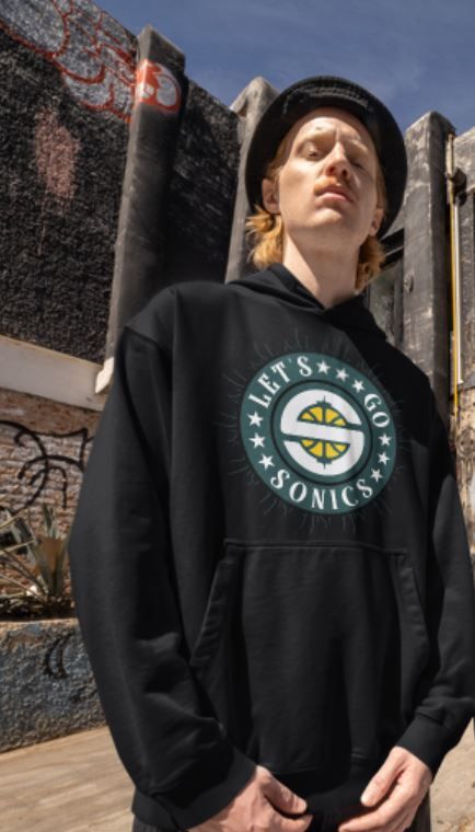 &quot;SONICS tm graphic t-shirt&quot;