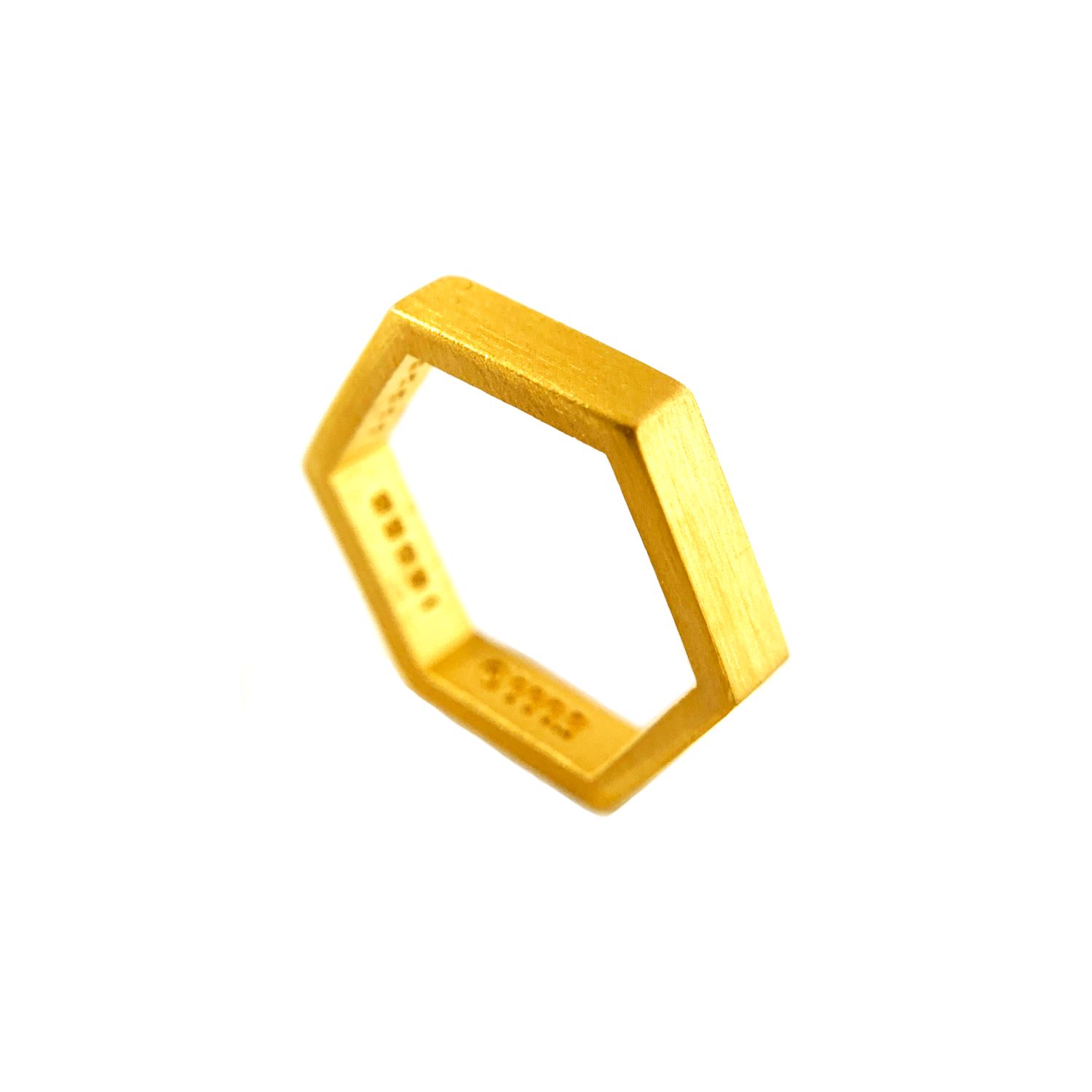 BLOCK RING HEXAGON