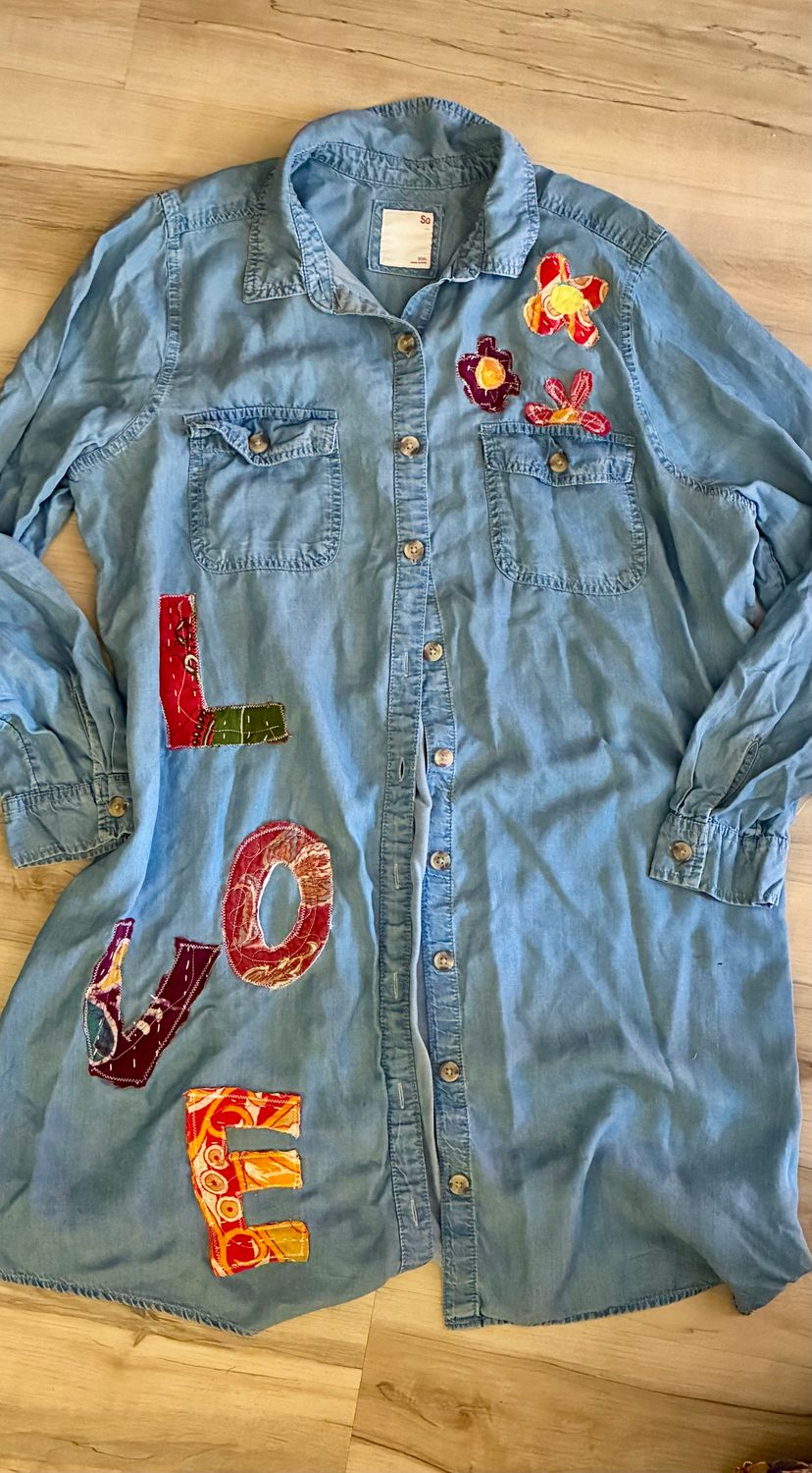 Denim Dresses/Open Cardigans