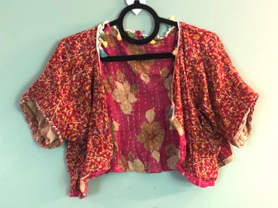 Kantha Shrugs and Boleros