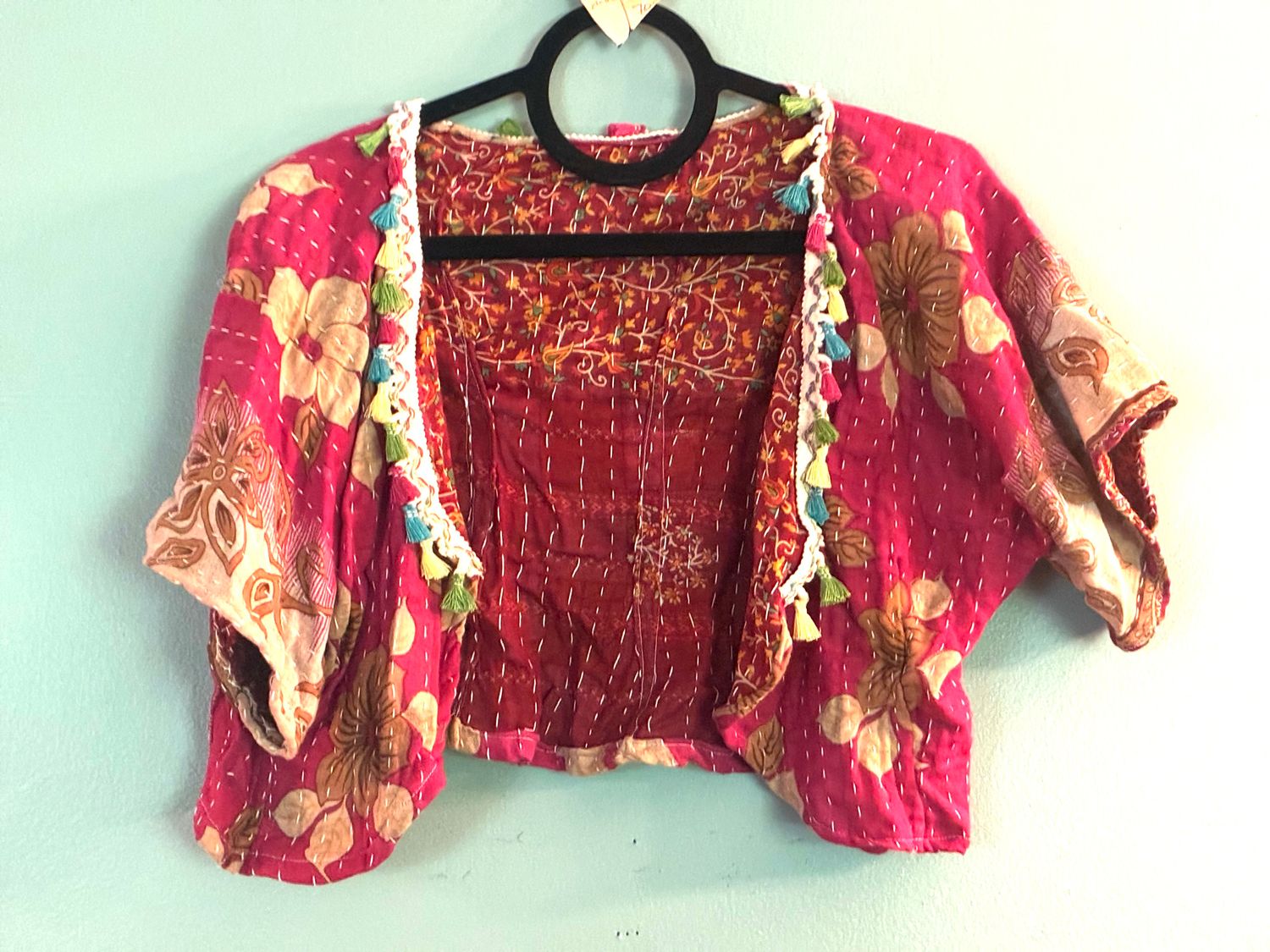 Kantha Shrugs and Boleros