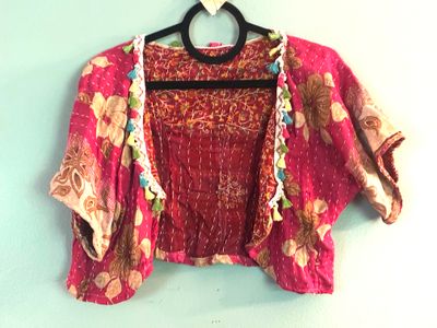 Kantha Shrugs and Boleros