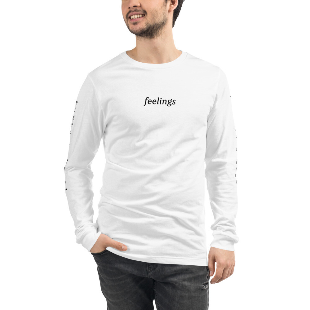 Unisex &quot;Feelings&quot; Long-Sleeve Shirt