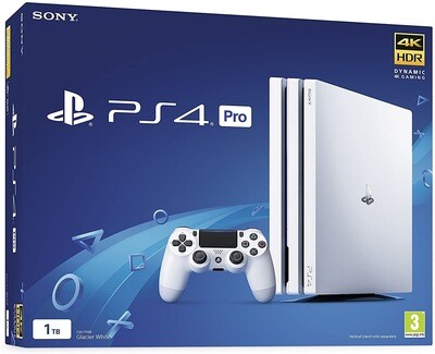 PlayStation PS4 Pro 4K HDR 1TB White Edition