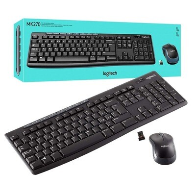 Logitech MK 270 Combo Set keyboard & Mouse