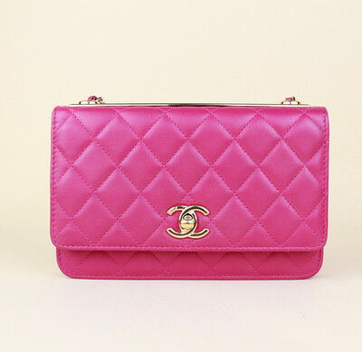 ​Chanel Wallet on Chain Trendy CC Pink