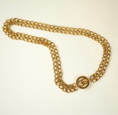 ​Chanel vintage chain waist belt