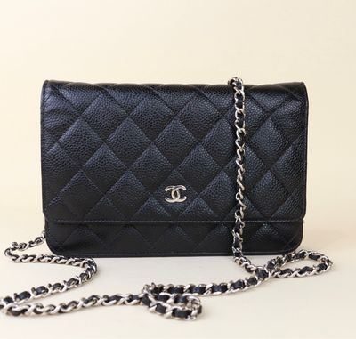 ​Chanel Wallet on Chain Caviar