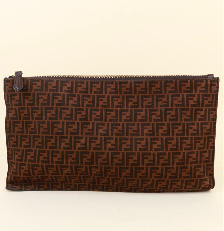Fendi Zucca Monogram Pouch