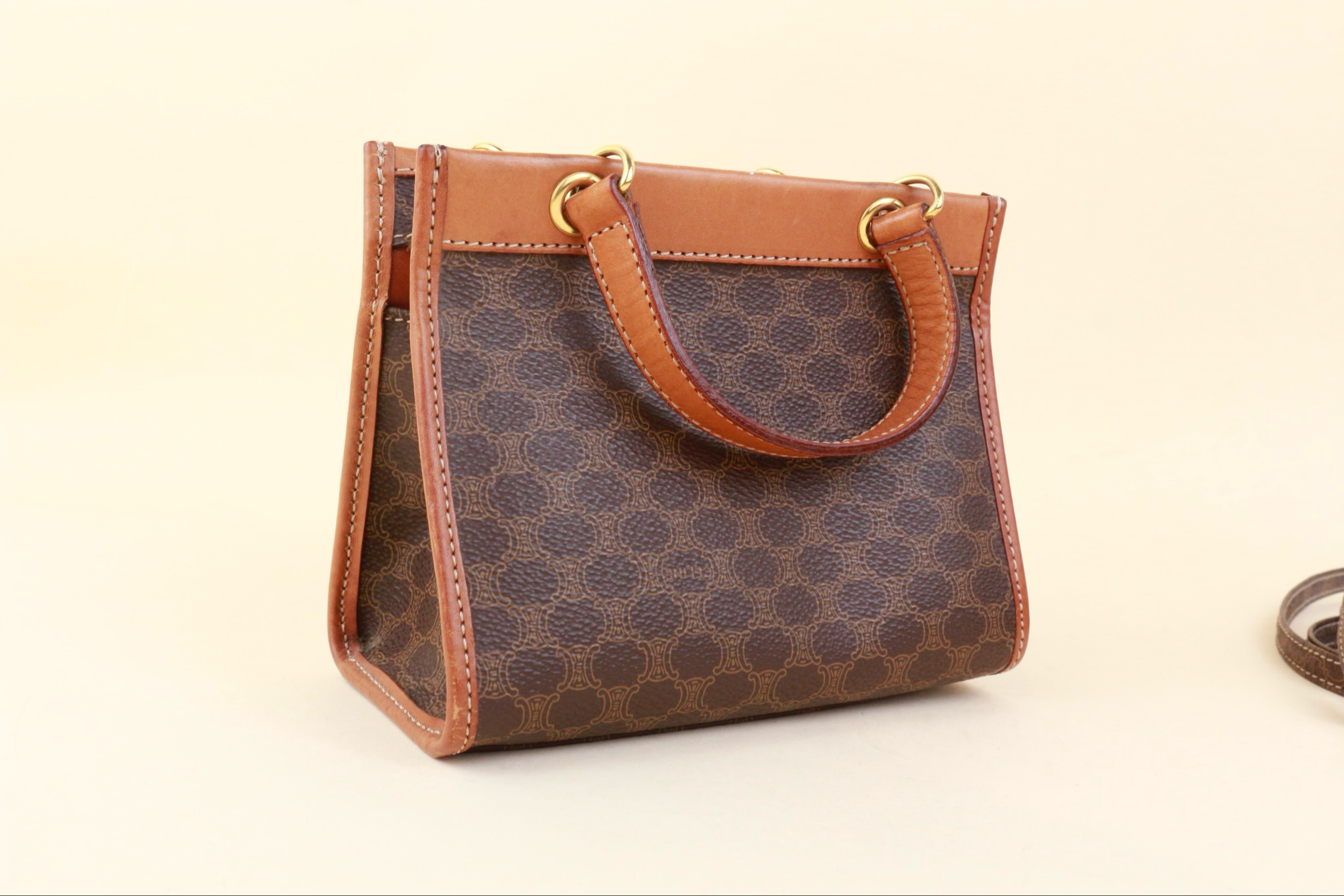 Celine Mini Bag Triomphe logo