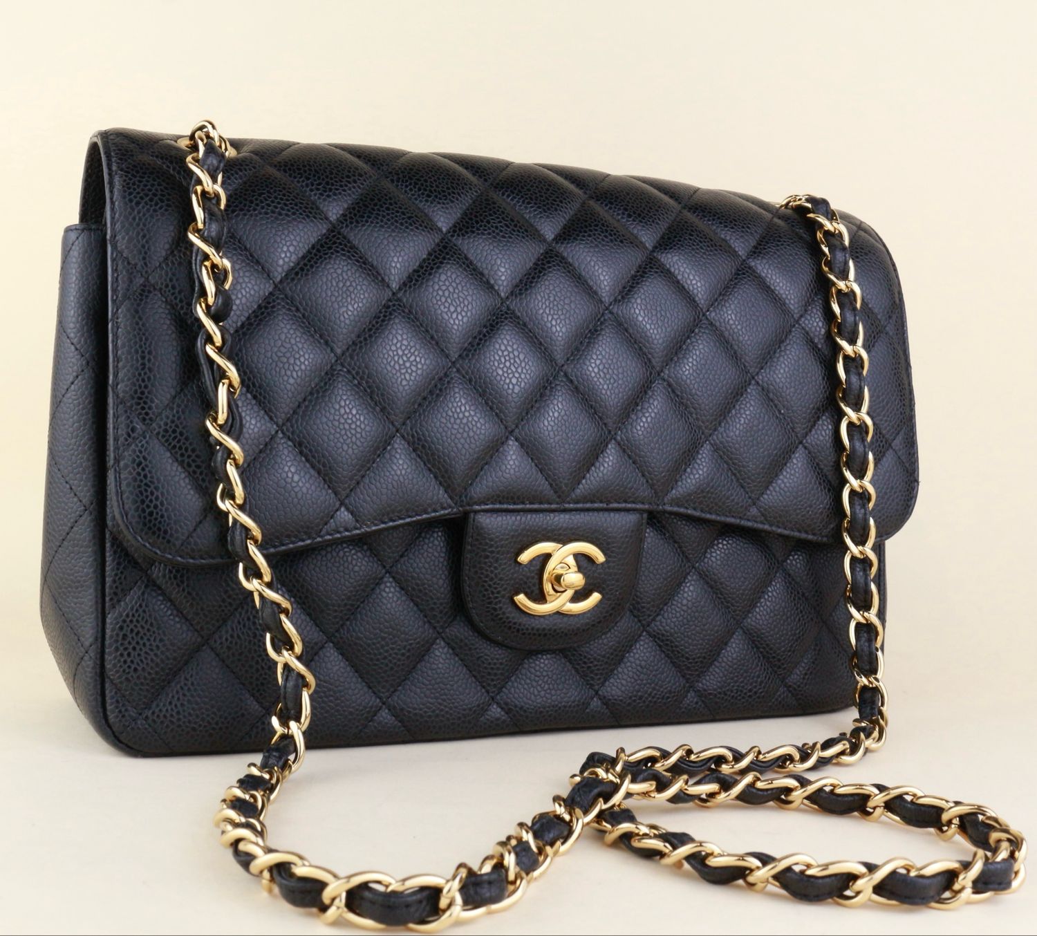 Chanel Jumbo Double Flap Caviar