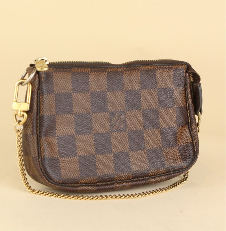 ​Louis Vuitton Mini Pochette Damier Ebene