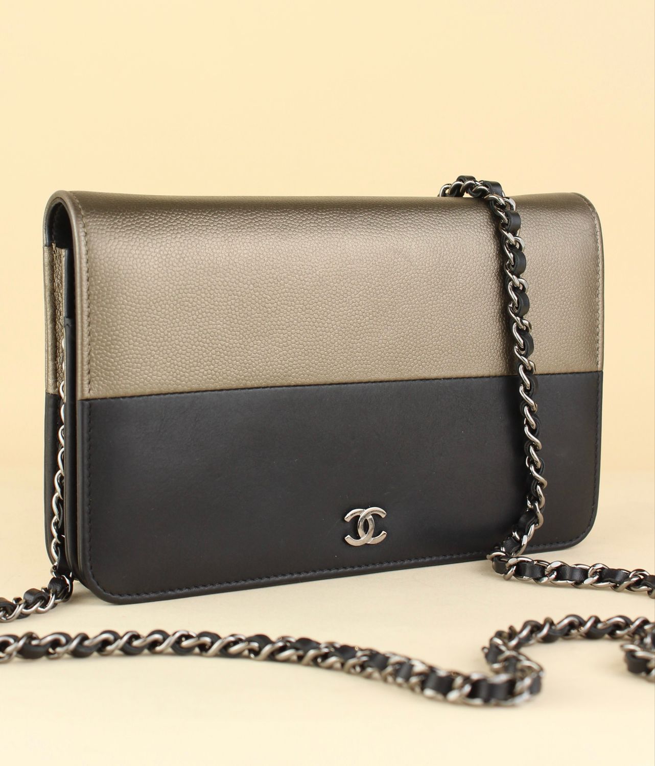 Chanel Wallet on Chain Caviar and Lambskin