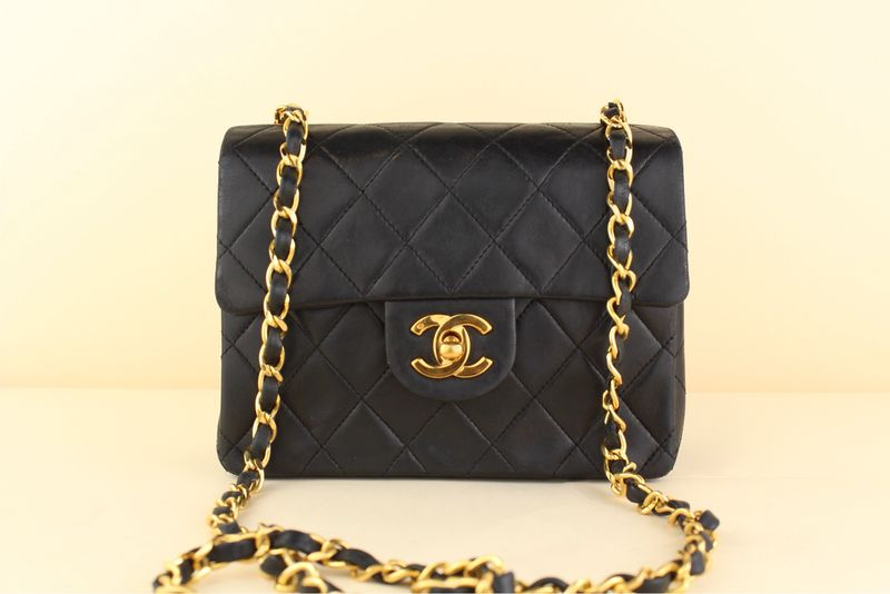 ​Chanel Mini Square Lambskin