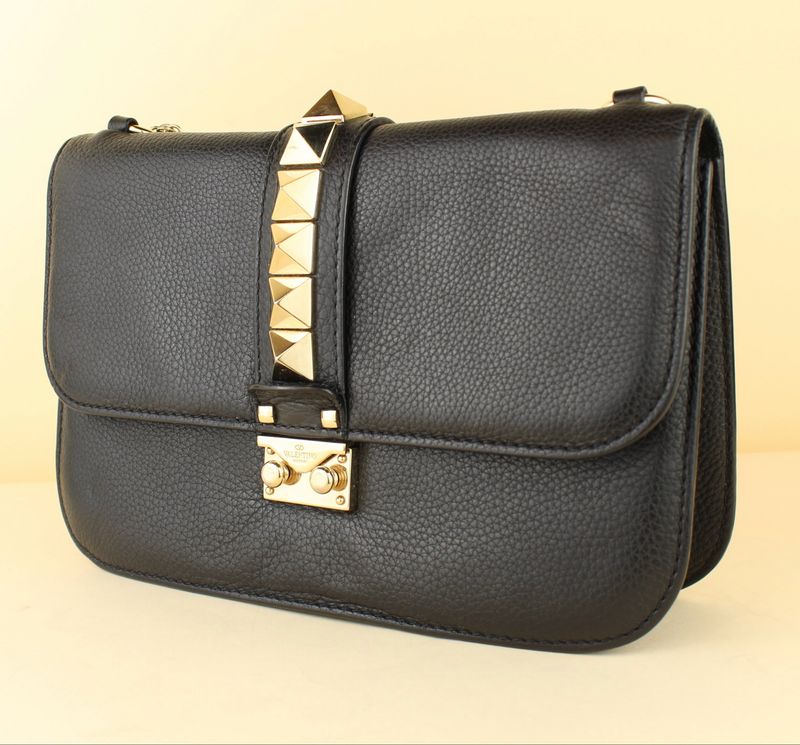 Valentino Lock Bag black
