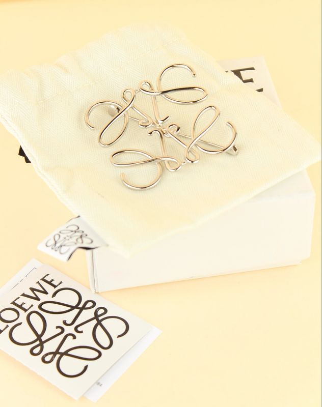 Loewe Brooch Silver