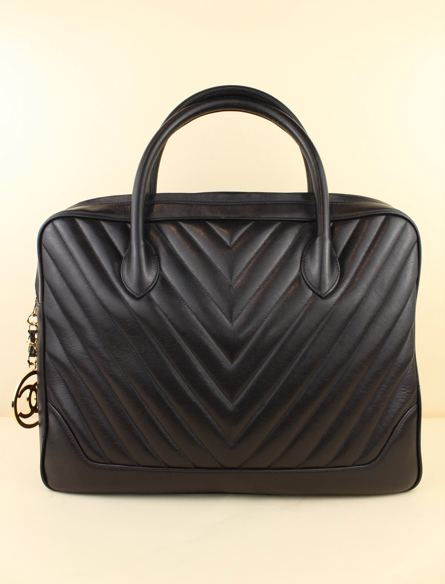 Chanel shopping tote vintage