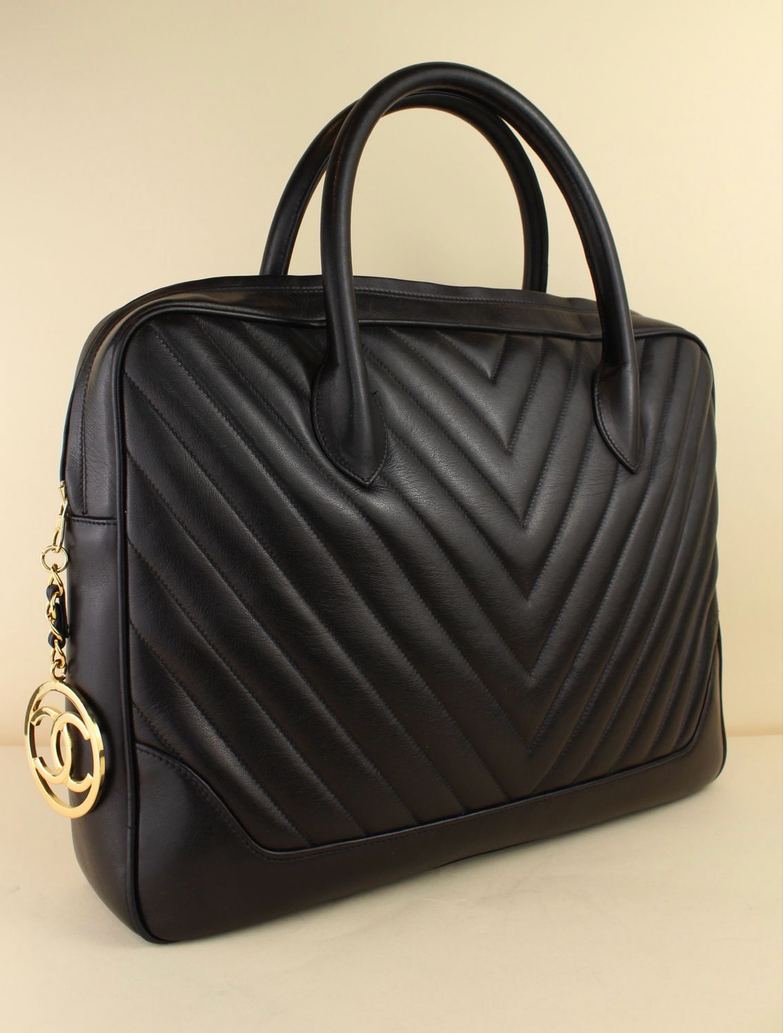 Chanel shopping tote vintage