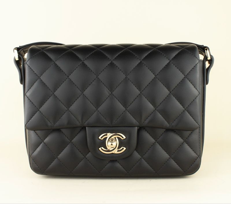 Chanel Ruched Crossbody flap bag