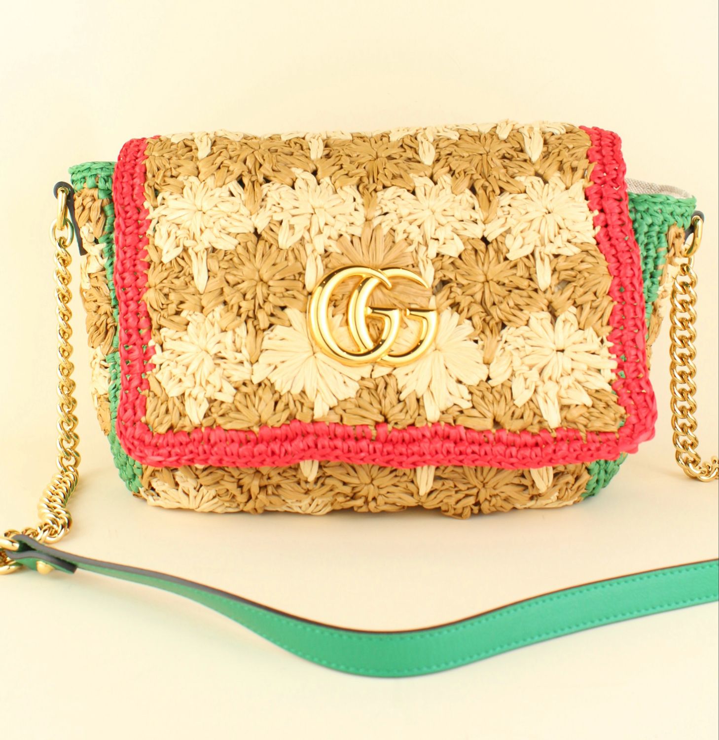 Gucci Raffia Bag