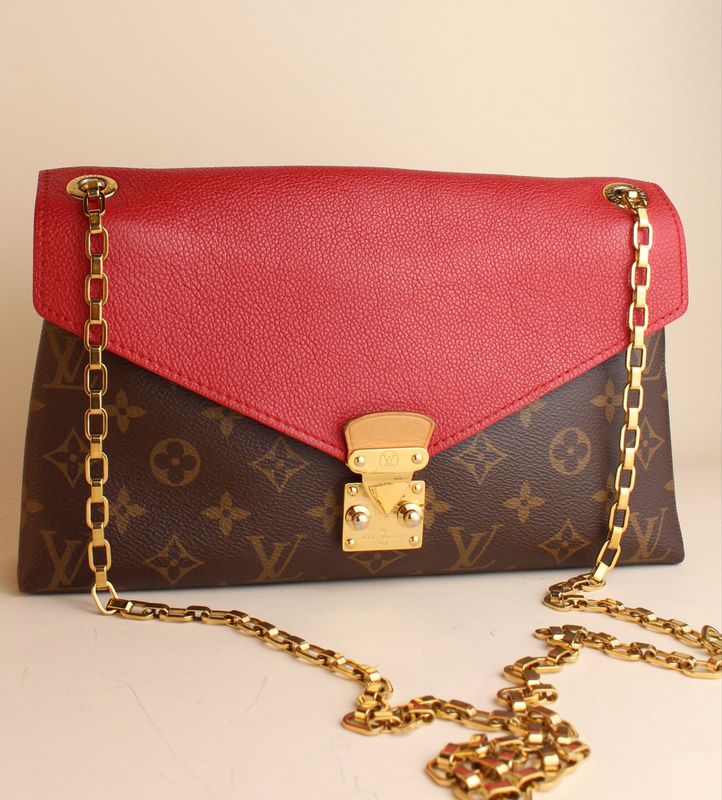 Pallas Monogram Red Flap