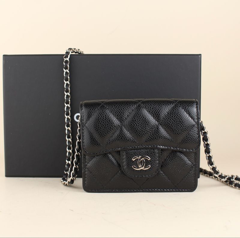 Chanel Mini Wallet on Chain