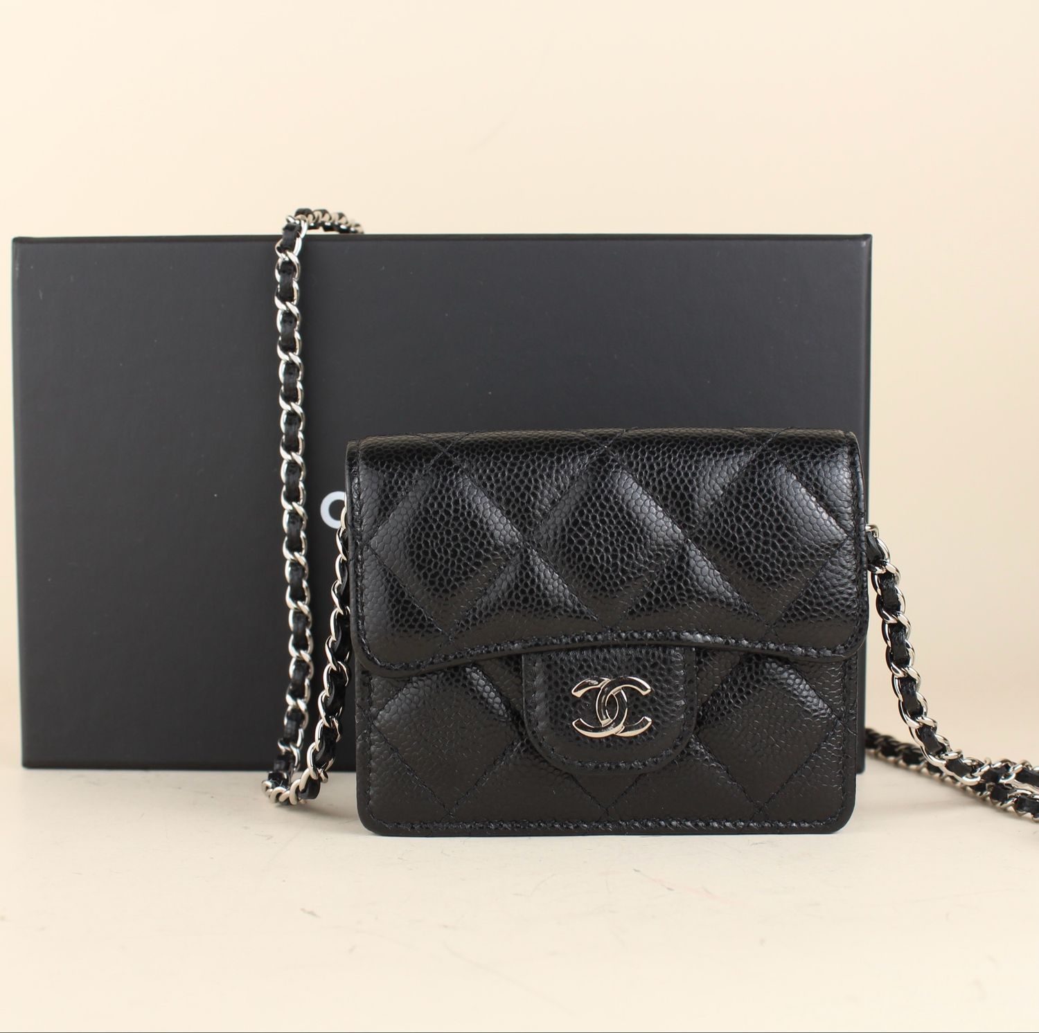 Chanel Mini Wallet on Chain
