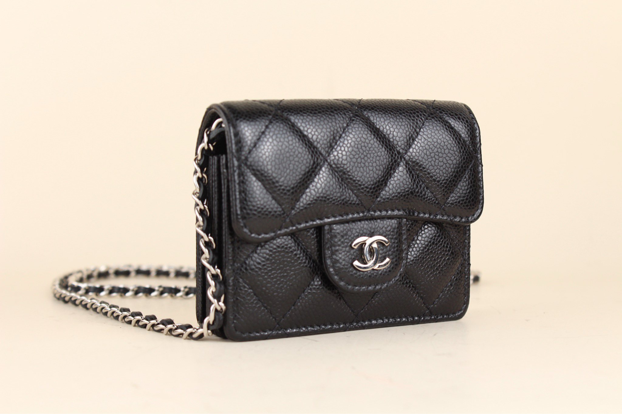 Chanel Mini Wallet on Chain