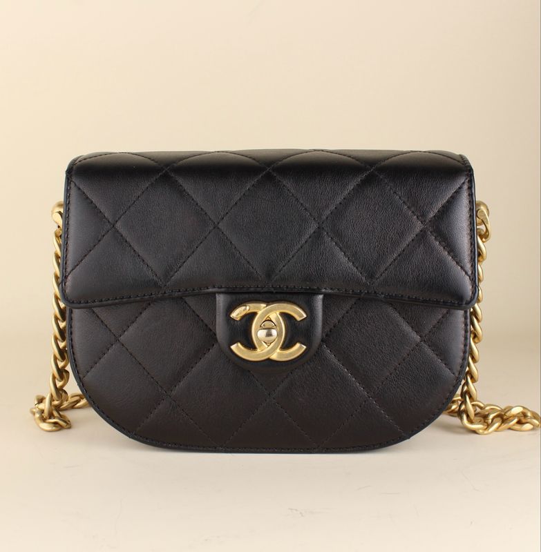 Chanel half-round crossbody