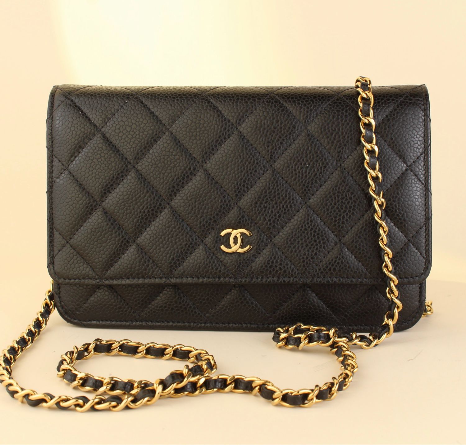 ​Chanel Wallet on Chain Caviar leather