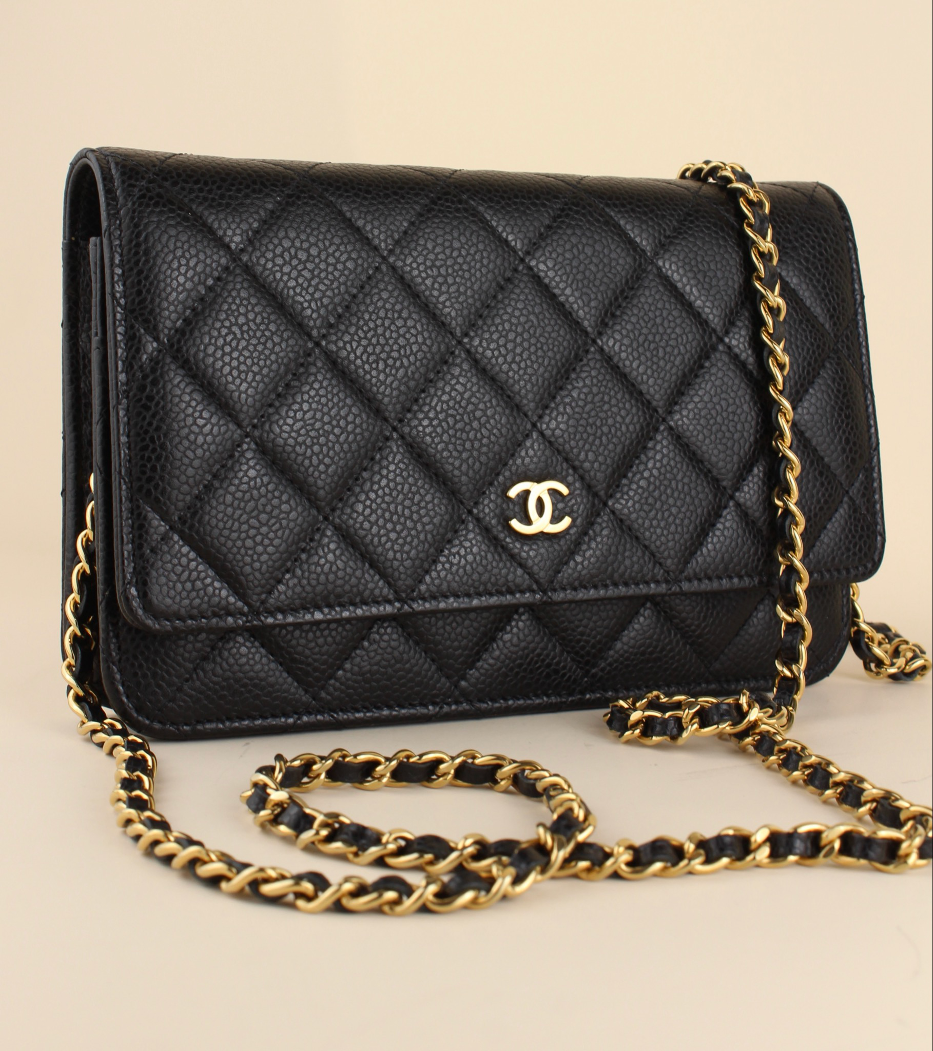 ​Chanel Wallet on Chain Caviar leather