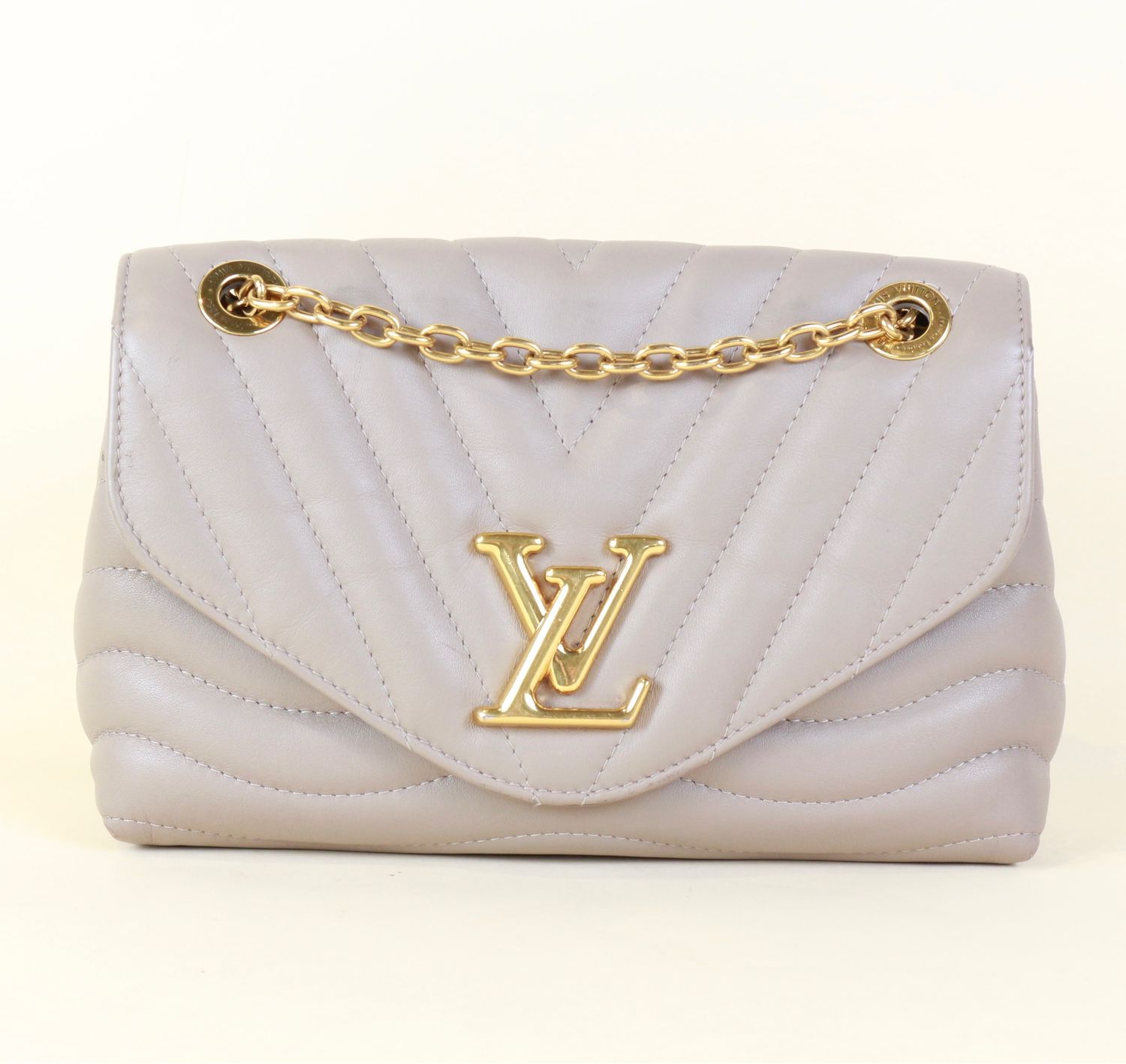 New Wave Beige Flap Bag