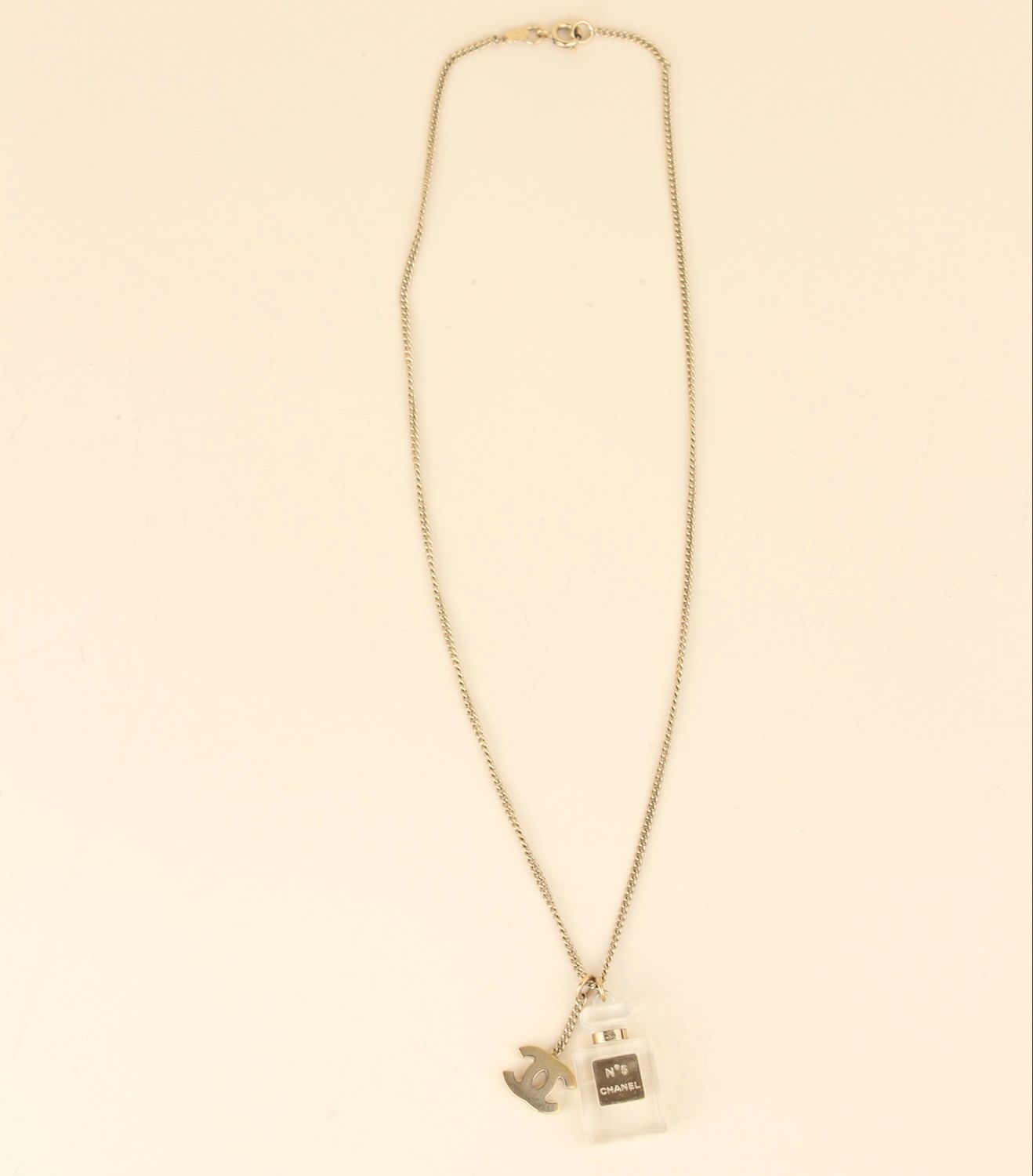 Chanel Necklace Perfume Bottle