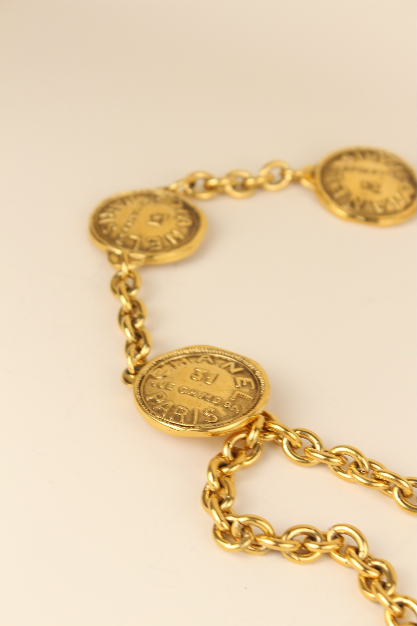 Chanel Vintage Waist Belt Coins