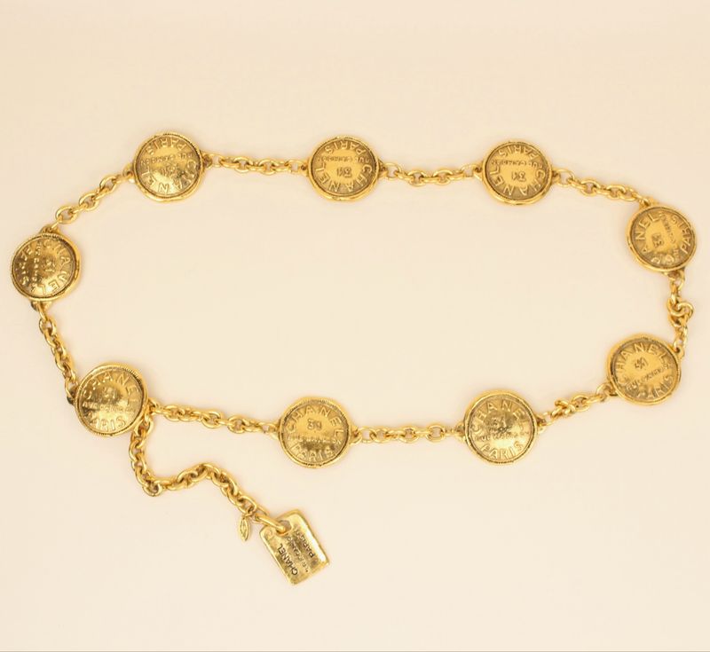 Chanel Vintage Waist Belt Coins
