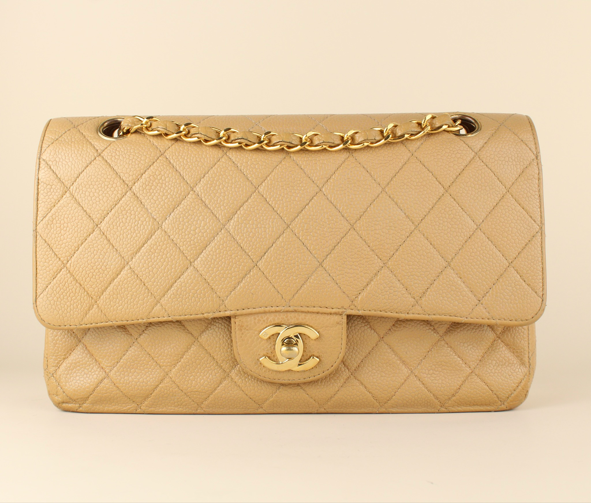 Chanel Classic Medium Beige