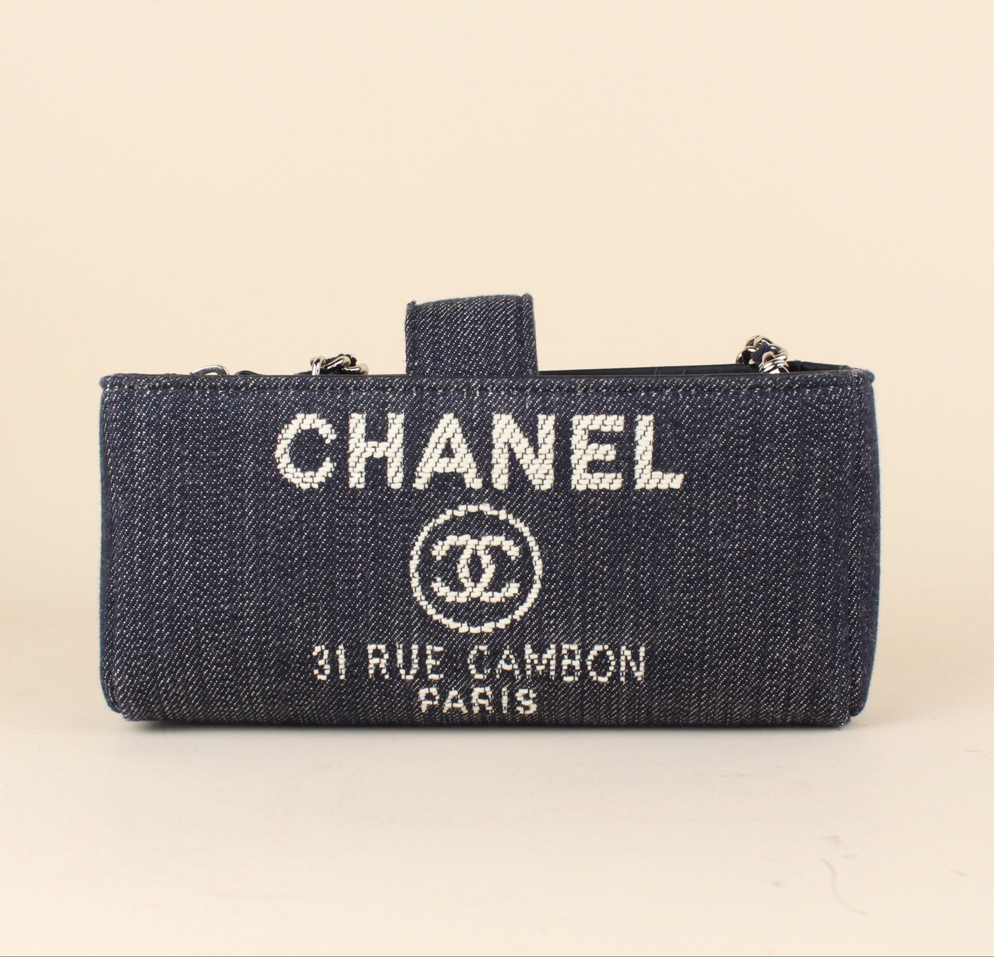 Chanel Denim Phone Bag