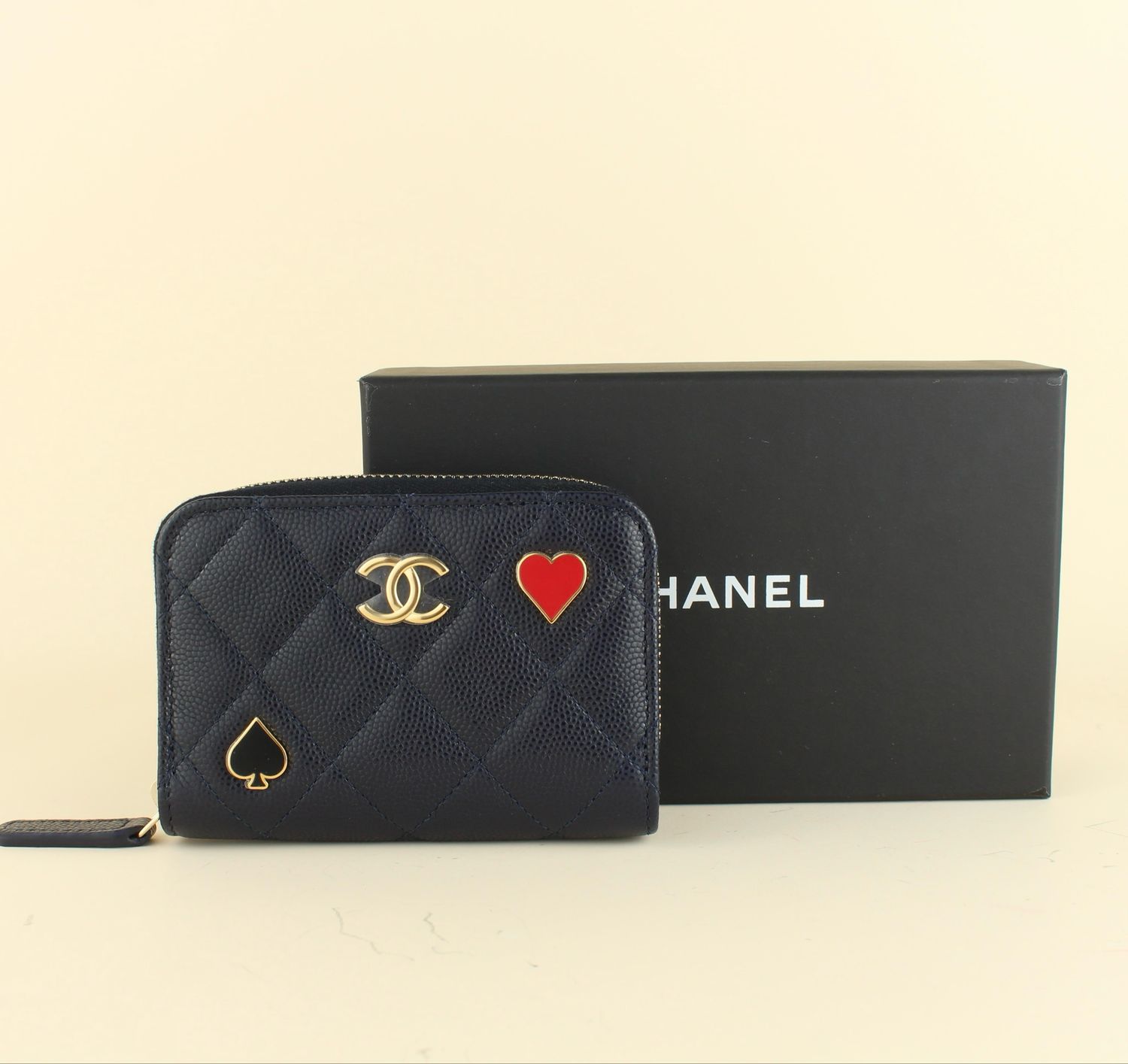 Chanel Zippy Coin Wallet
