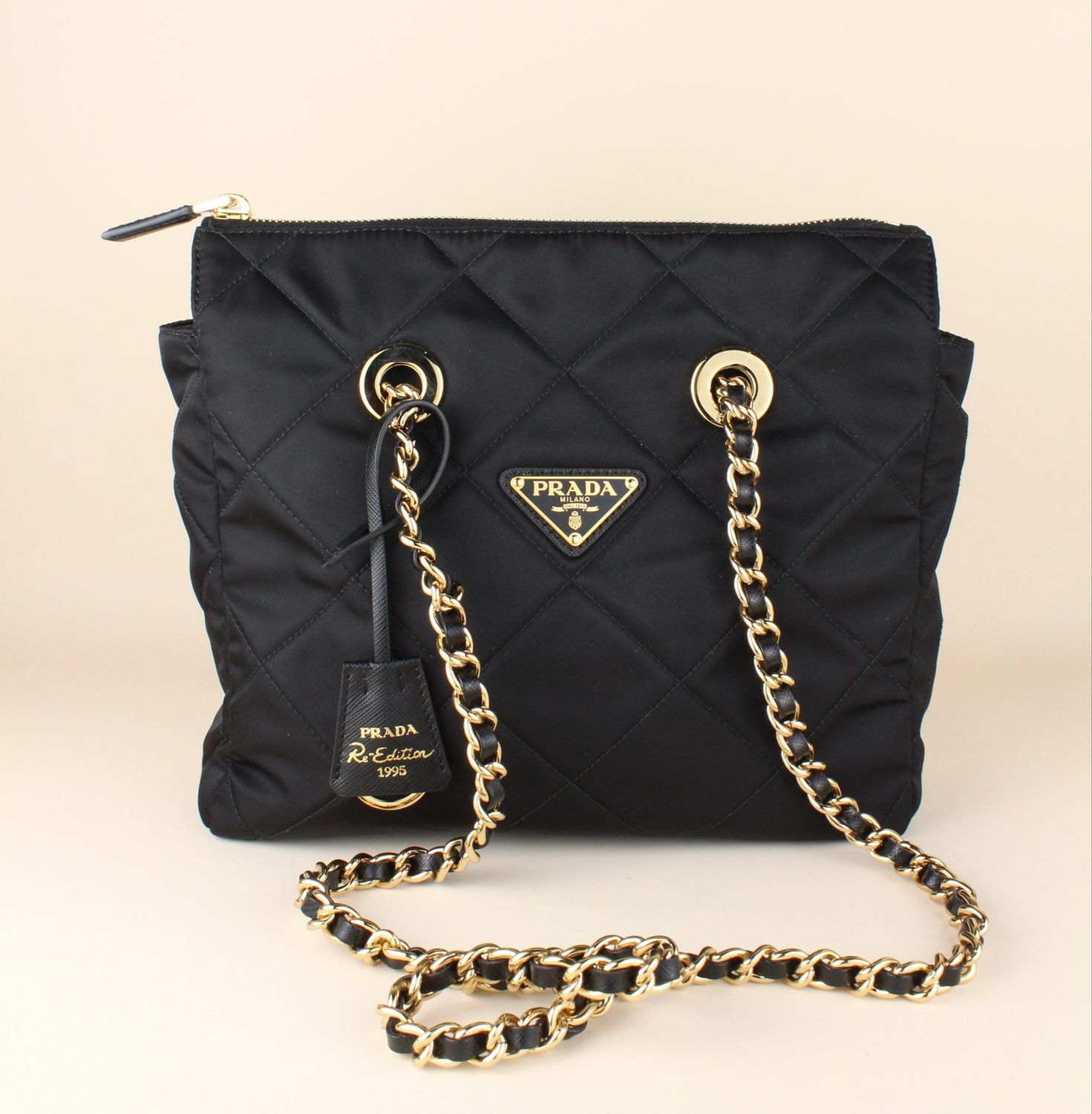 Prada Re-Edition 1995 Chain Tote Small