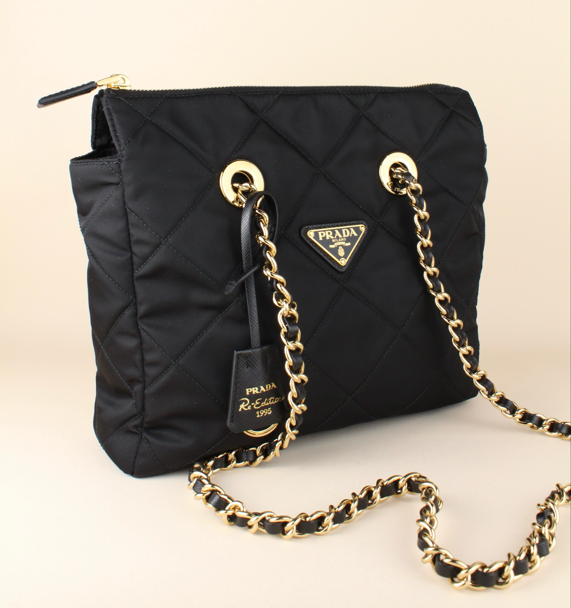 Prada Re-Edition 1995 Chain Tote Small