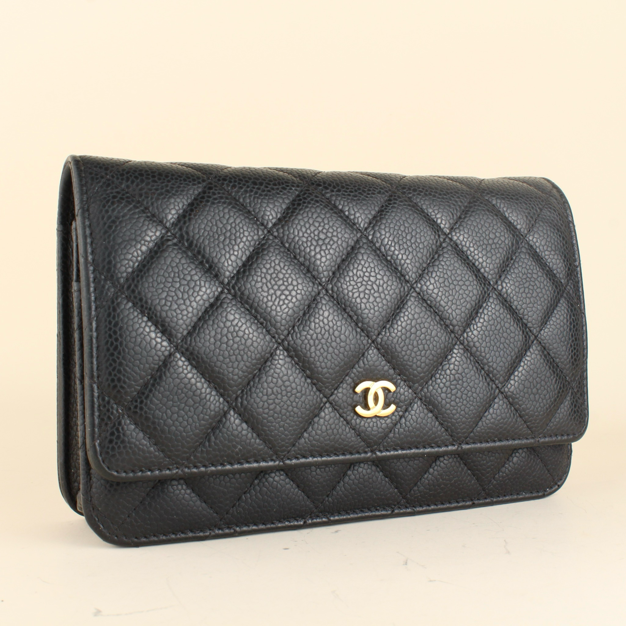 Chanel Wallet on Chain Caviar leather