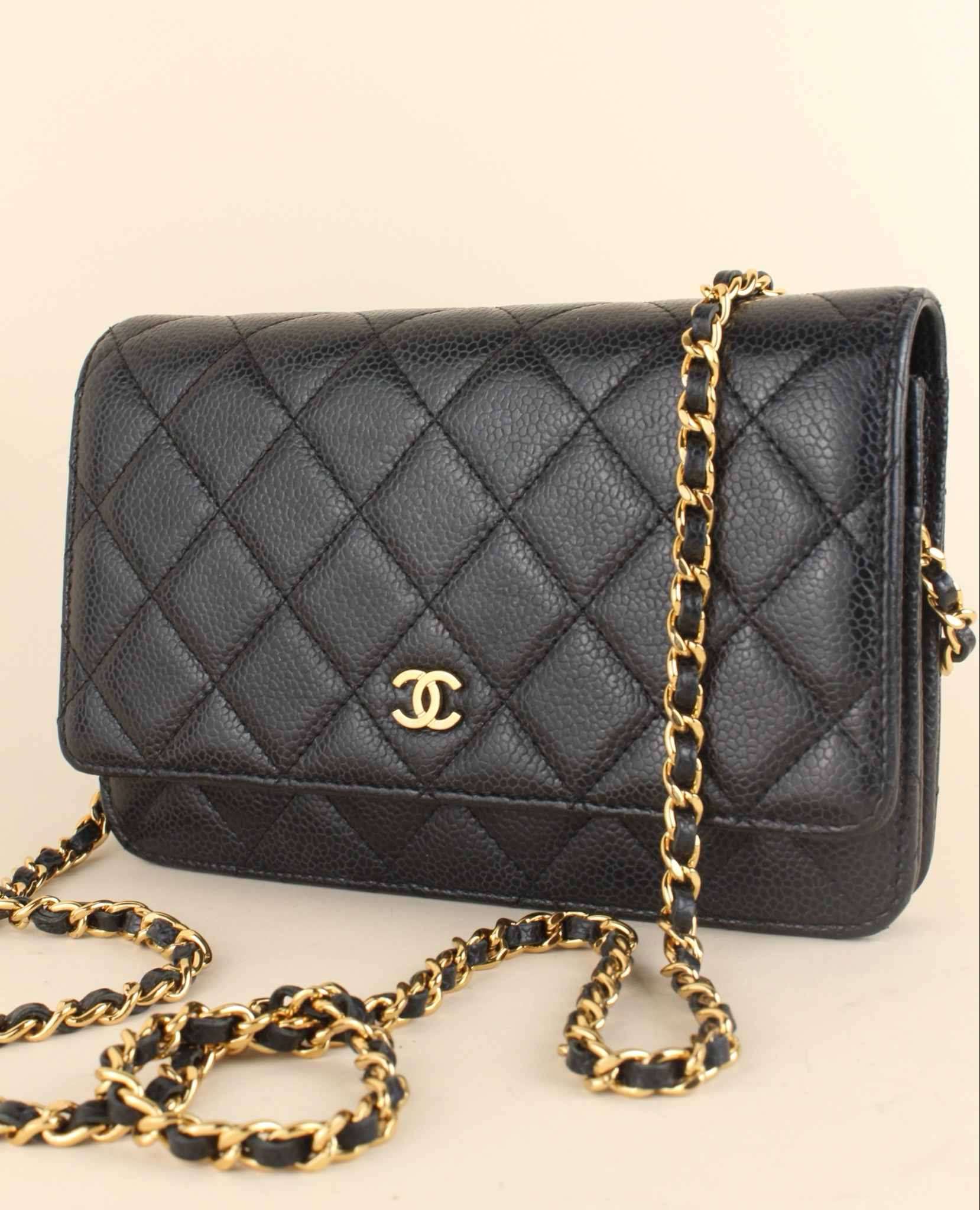 ​Chanel Wallet on Chain Caviar