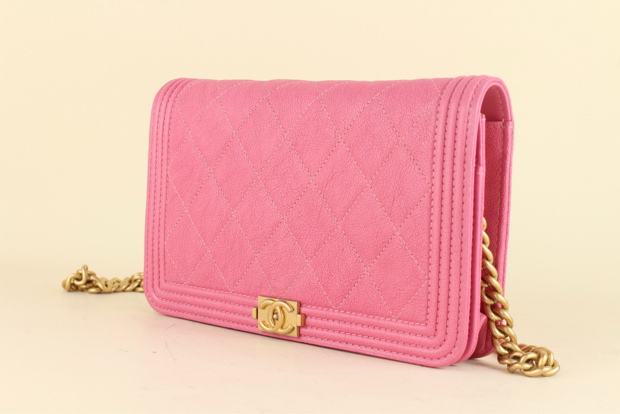 Chanel Boy Wallet on Chain