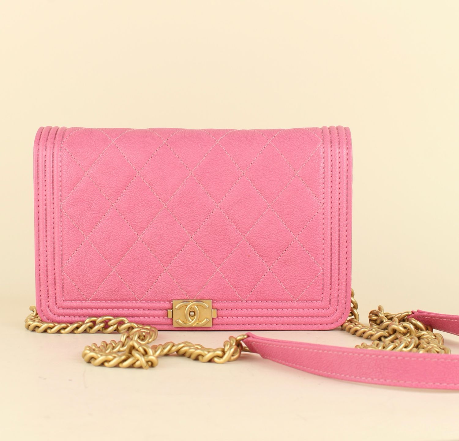 Chanel Boy Wallet on Chain