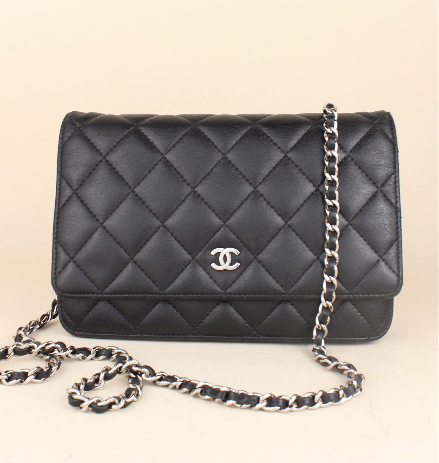Chanel Wallet on Chain Silver Hardware